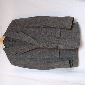 Real Magee Wool Tweed suit jacket blazer 48 tall